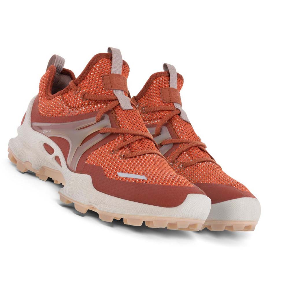 Women's Ecco Biom C-trail Knit Hiking & Trail Orange | USA 140EBC